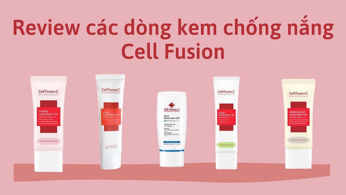 Kem chống nắng Cell Fusion C
